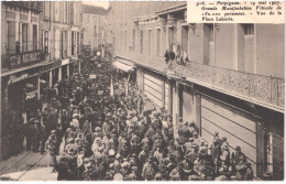 FR66 PERPIGNAN - Brun 916 - Manifestation Viticole 1907 - Place Laborie - Animée - Belle - Perpignan