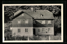 AK Schwarzenbach A.W., Forst- Und Gasthaus Thiemitz  - Autres & Non Classés