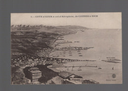 CPA - 06 - N°3 - Côte D'Azur à Vol D'Aéroplane, De Cannes à Nice - Circulée En 1923 - Otros & Sin Clasificación