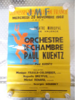 Paul Colin Jeunesses Musicales De France 1962 Format : 38.5 X 57 Cm - Posters