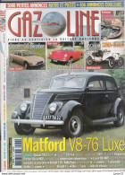 Gazoline N° 132    Matford V8, Sima Violet, Autobianchi Stellina, Citroën GS Birotor - Auto/Moto