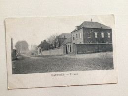 Carte Postale Ancienne Baudour Écoles - Saint-Ghislain