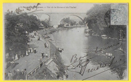 CPA NOGENT Sur MARNE - Vue De La Marne Et Du Viaduc - 1905 Précurseur - Nogent Sur Marne