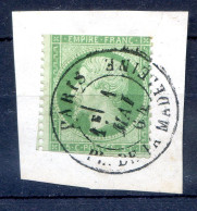 060524 FRANCE EMPIRE N° 20    Sur Fragment   Marges Voir Scan - 1862 Napoléon III