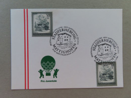 Österreich Pro Juventute - Mit Sonderstempel 5. 9. 1985 Mattighofen, Stadterhebung Mattighofen (Nr.1862) - Sonstige & Ohne Zuordnung