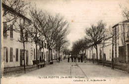 CPA La Flotte Le Cours - Animée - Ile De Ré