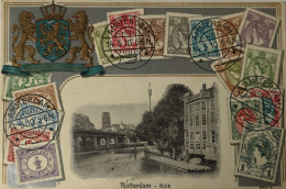 Relief - Embossed // Postzegel - Stamp - Wapen // Rotterdam No. 2.19?? - Rotterdam