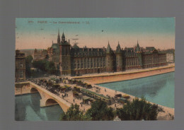 CPA - 75 - N°871 - Paris - La Conciergerie - Colorisée - Animée - Circulée En 1926 - Otros Monumentos