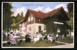 AK Bad Wörishofen, Café Zillerthal  - Bad Woerishofen