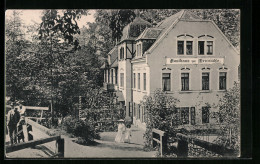 AK Dresden-Pillnitz, Partie Am Gasthaus Meixmühle  - Pillnitz