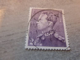 Belgique - Roi Léopold - 2f. - Violet - Oblitéré - Année 1951 - - Gebraucht