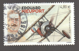 FRANCE 2016 EDOUARD NIEUPORT POSTE AERIENNE YT - PA 80 - OBLITERE A DATE (note) - 1960-.... Usati