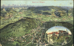 10581110 Binningen Arlesheim Birsigtal Panoramakarte Mariastein X 1943 Binningen - Autres & Non Classés