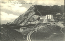10581086 Rochers De Naye Rochers De Naye Hotel Ungelaufen Ca. 1910 Rochers De Na - Sonstige & Ohne Zuordnung