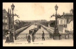 02 - ST-QUENTIN - LE CANAL - PENICHES - Saint Quentin