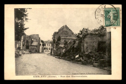 02 - AMBLENY - RUE DES MARONNIERS - GUERRE 14/18 - Other & Unclassified