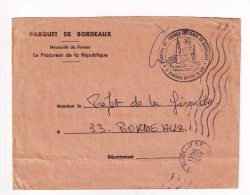 Parquet De Bordeaux 1977 Gironde Procureur De La République Tribunal De Grande Instance Justice Préfet Magistrat - 1961-....