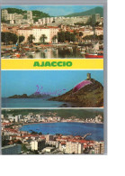 CORSE 20 2A - AJACCIO - Le Port De Pêche Les Iles Sanguinaires Vue Générale Carte Vierge - Ajaccio