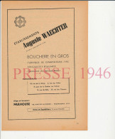 4 Vues 1946 Annelise Meyer Altenach 68 Vallée De La Largue Bonenloch + Waechter Mulhouse + Kayserberg Dessin Klippstiehl - Unclassified