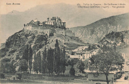 CHATEAU QUEYRAS : VUE GENERALE - Otros & Sin Clasificación