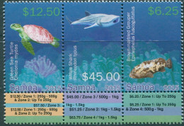 Samoa 2015 SG1330-1332 Threatened Species Strip MNH - Samoa