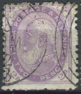 Tonga 1886 SG2b 2d King George I #5 FU - Tonga (1970-...)