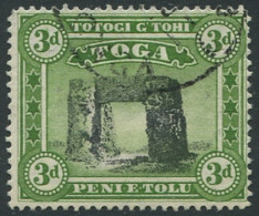 Tonga 1942 SG78 3d Prehistoric Trilith At Haamonga #1 FU - Tonga (1970-...)