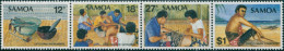 Samoa 1981 SG602a Tattooing Strip MNH - Samoa (Staat)