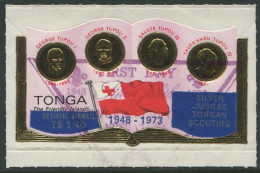 Tonga Official 1973 SGO105 $1.40 Silver Jubilee Of Scouting FU - Tonga (1970-...)