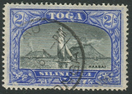 Tonga 1897 SG51a 2/- View Of Haapai #1 FU - Tonga (1970-...)