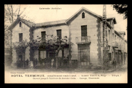 07 - LALEVADE - HOTEL TERMINUS - ALBERT TESTUD PROPRIETAIRE - Other & Unclassified