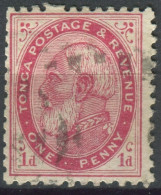 Tonga 1886 SG1b 1d King George I #2 FU - Tonga (1970-...)