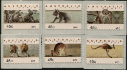 Australia CPS Kangaroos And Koalas NPC 1993 Diecut Set MNH - Autres & Non Classés