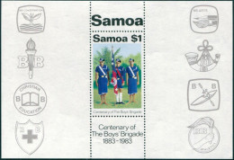 Samoa 1983 SG668 $1 Boys Brigade MS MNH - Samoa (Staat)