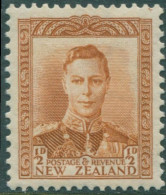 New Zealand 1938 SG604 ½d Orange-brown KGVI MNH - Altri & Non Classificati