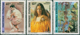 French Polynesia 1989 Sc#512-514,SG562-564 July Festivals Set MLH - Sonstige & Ohne Zuordnung