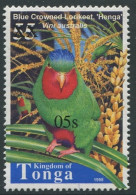 Tonga 2002 SG1545 05s On 55s Blue-crowned Lorikeet FU - Tonga (1970-...)