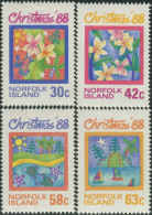 Norfolk Island 1988 SG448-451 Christmas Set MNH - Isla Norfolk