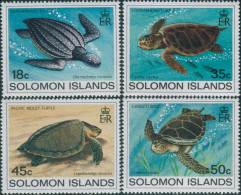Solomon Islands 1983 SG485-488 Turtles Set MNH - Islas Salomón (1978-...)