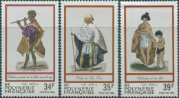 French Polynesia 1984 SG427-429 Costumes Set MNH - Other & Unclassified