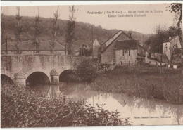 POULANGY  Vieux Pont De La Traire - Usine Coutellerie Bernard - Autres & Non Classés