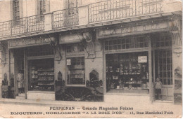 FR66 PERPIGNAN - Devanture Maison FEIXAS - Bijouterie Horlogerie à La Rose D'or - Rue FOCH - Animée - Belle - Perpignan