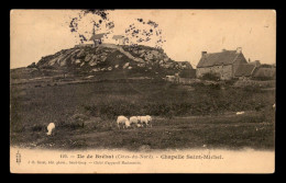 22 - ILE DE BREHAT - CHAPELLE ST-MICHEL - MOUTONS  - Ile De Bréhat