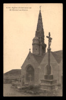 22 - ST-MICHEL-EN-GREVE - EGLISE ET CALVAIRE - Saint-Michel-en-Grève