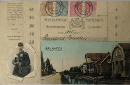 Postbode - Postzegel // Aalsmeer 1910 - Aalsmeer