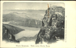 10580751 Monte Generoso Vista Verso Monte Rosa Ungelaufen Ca. 1900 Monte Generos - Otros & Sin Clasificación
