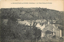 56 - Rochefort En Terre - Le Vieux Bourg St-Nicolas - CPA - Voir Scans Recto-Verso - Rochefort En Terre