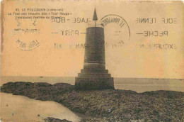 44 - Le Pouliguen - La Tour Des Impairs Dite Tour Rouge Indiquand L'entrée Du Chenal - CPA - Voir Scans Recto-Verso - Le Pouliguen