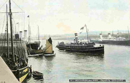 62 - Boulogne Sur Mer - Départ Du Holland - Bateaux - Thoniers - Colorisée - CPA - Voir Scans Recto-Verso - Boulogne Sur Mer