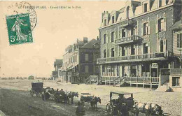 62 - Berck Sur Mer - Grand Hotel De La Paix - Animée - CPA - Voir Scans Recto-Verso - Berck